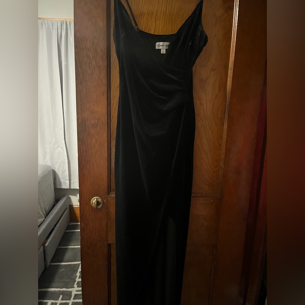 black dress